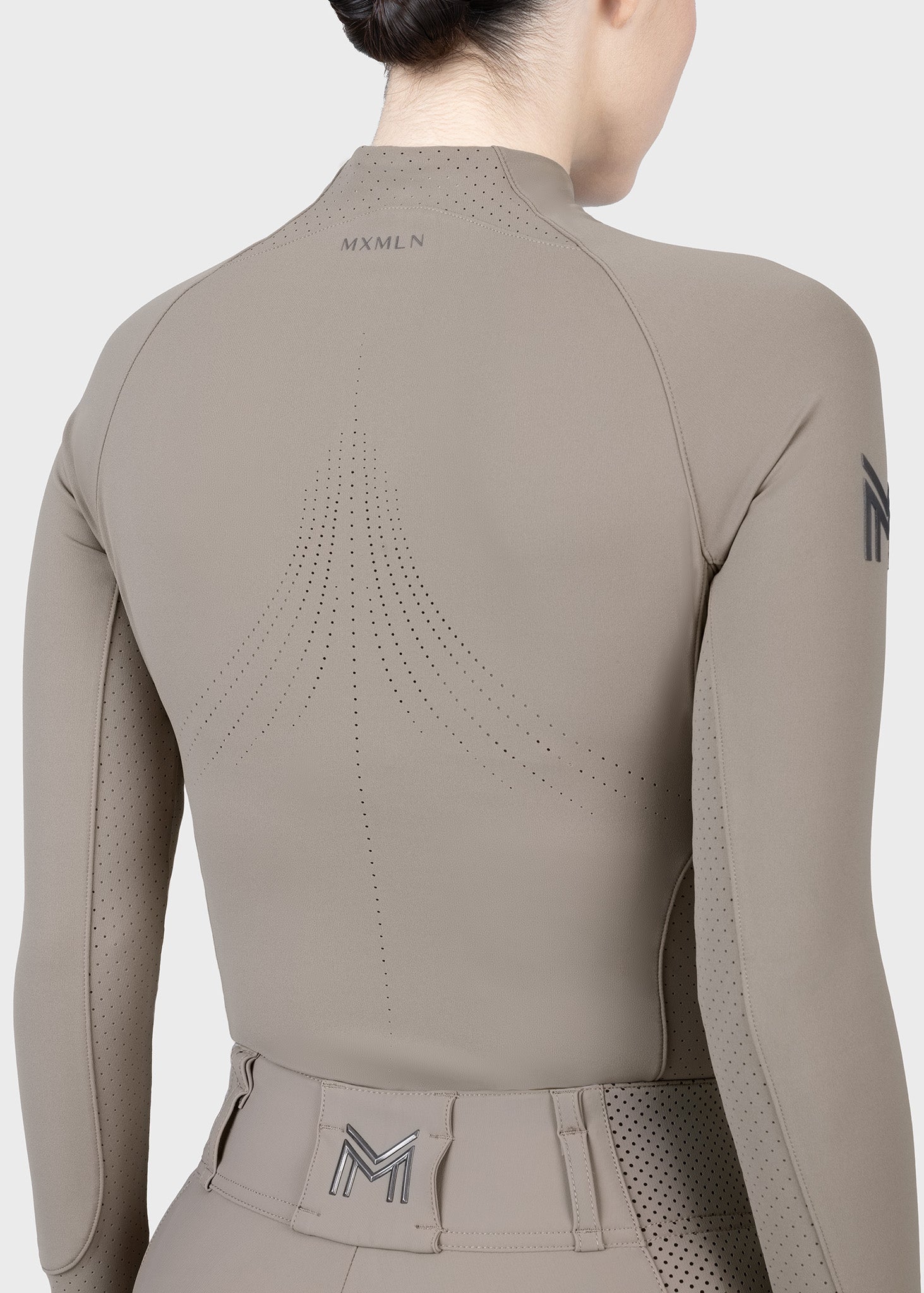 Long Sleeve Aero Base Layer - Taupe
