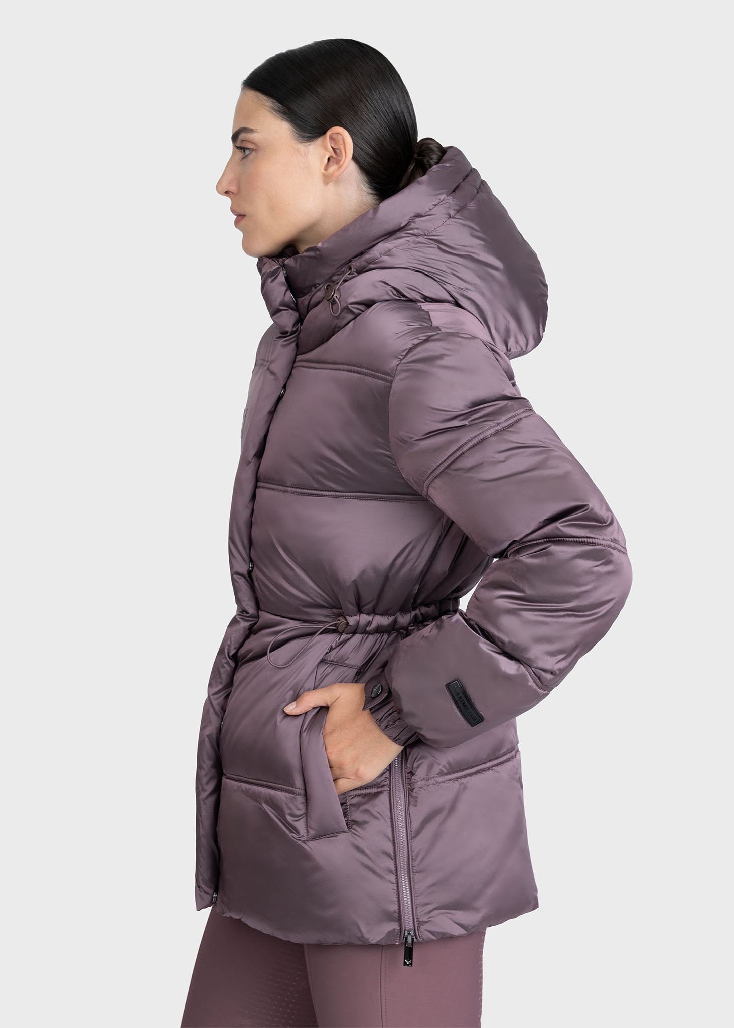 Aspen Puffer Jacket - Heather