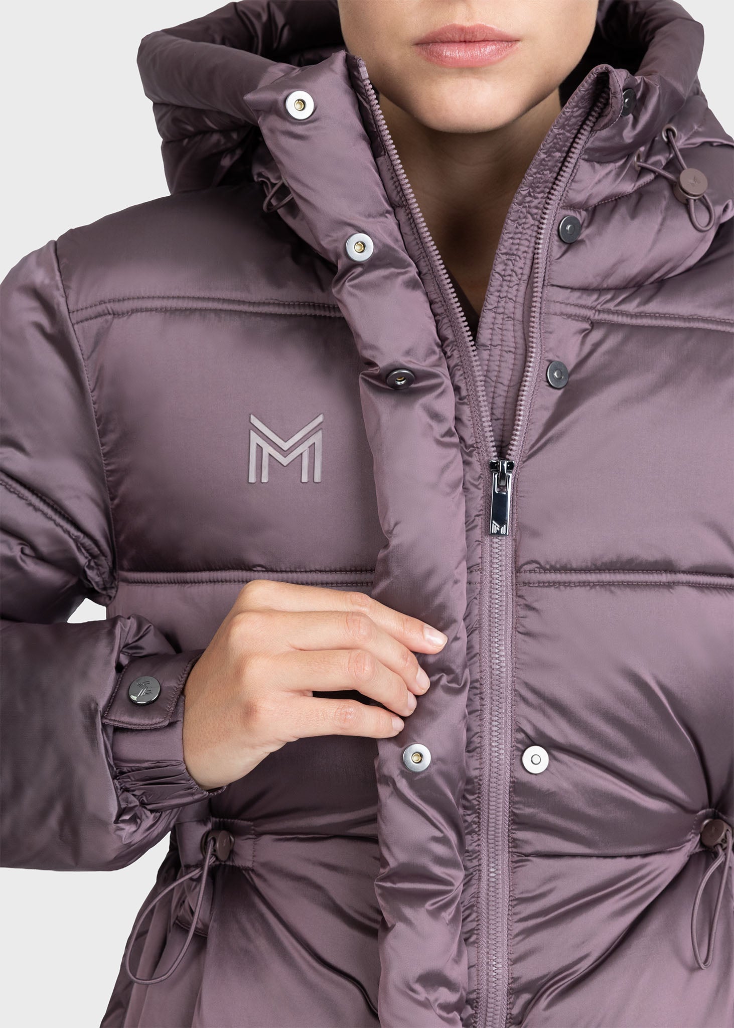 Aspen Puffer Jacket - Heather