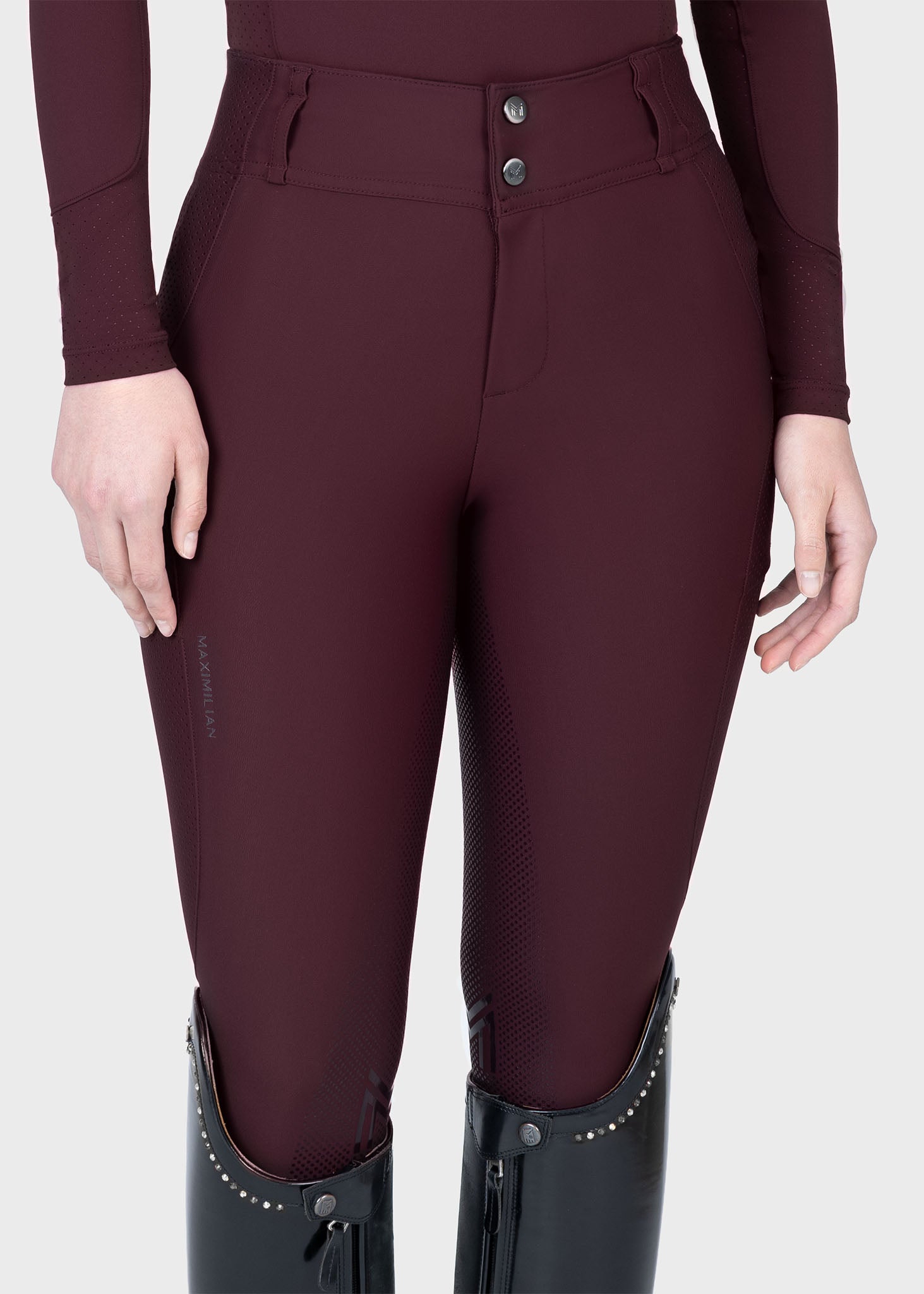 Aero Breeches (Burgundy)