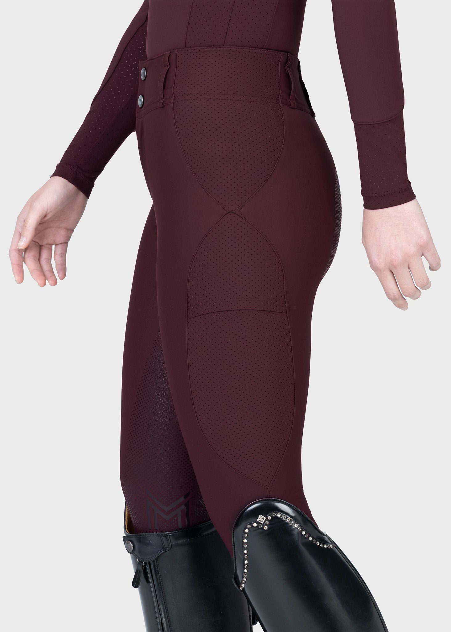 Aero Breeches (Burgundy)
