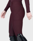 Aero Breeches (Burgundy)