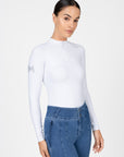 Origin Long Sleeve Base Layer - White