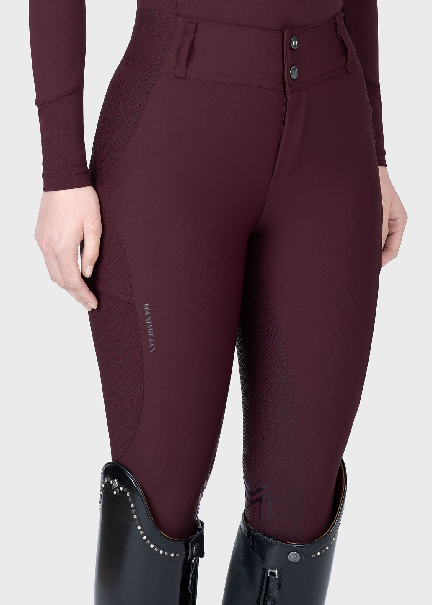 Aero Breeches (Burgundy)