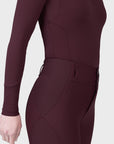 Aero Breeches (Burgundy)