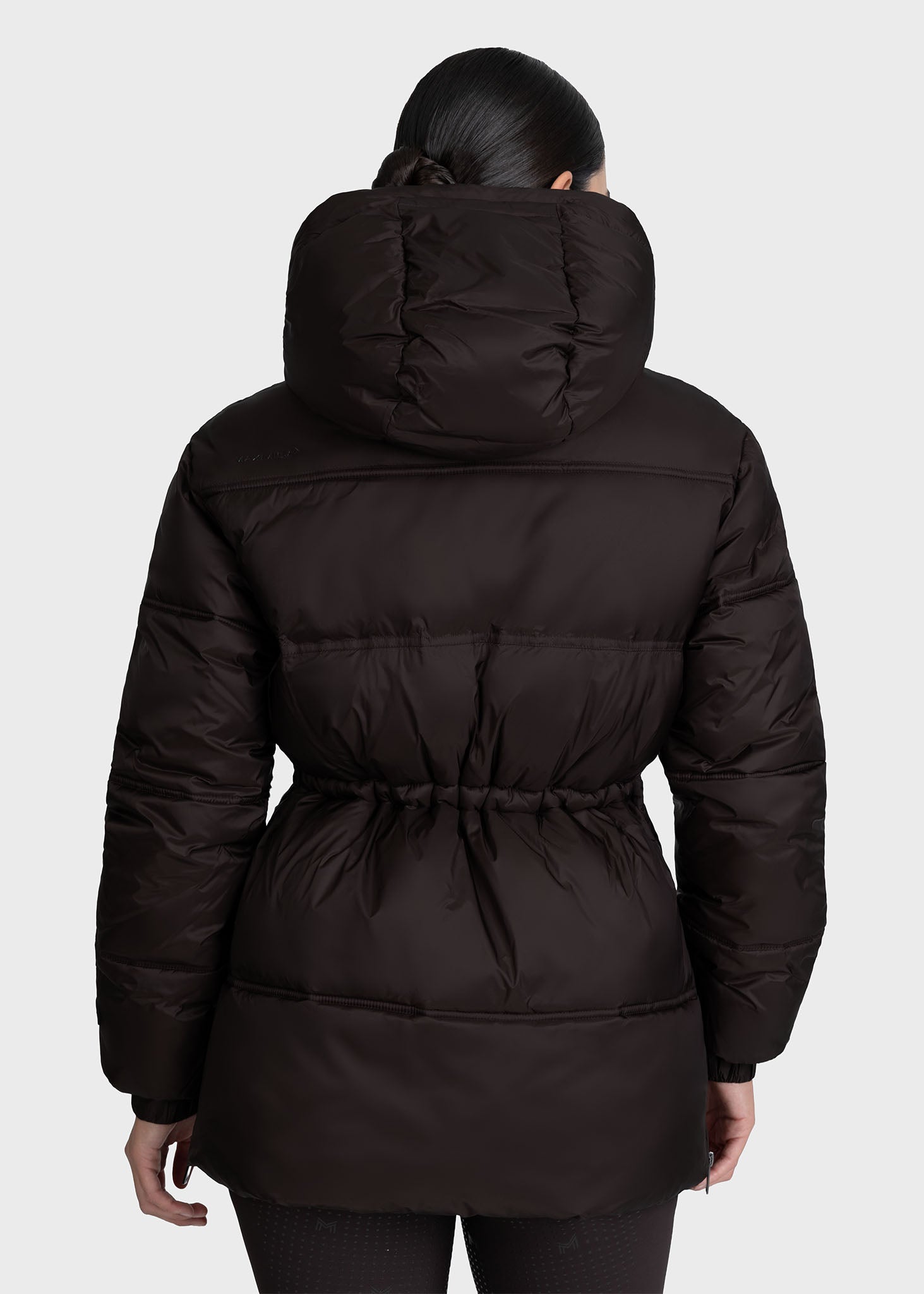 Aspen Puffer Jacket - Espresso