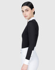 Grace Long Sleeve Show Shirt (Black)