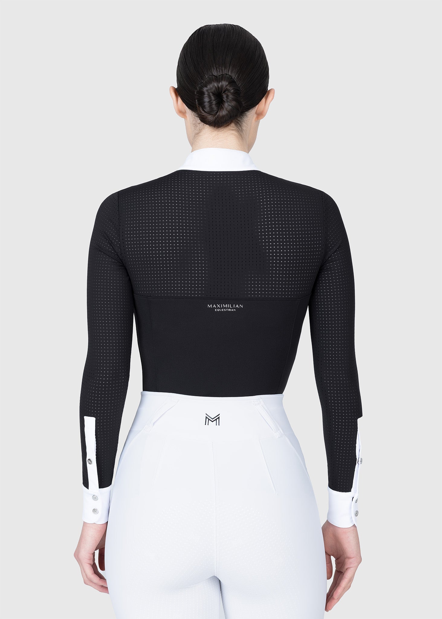 Grace Long Sleeve Show Shirt (Black)