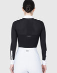 Grace Long Sleeve Show Shirt (Black)