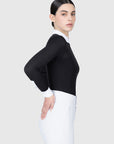 Grace Long Sleeve Show Shirt (Black)