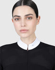 Grace Short Sleeve Show Shirt (Black)