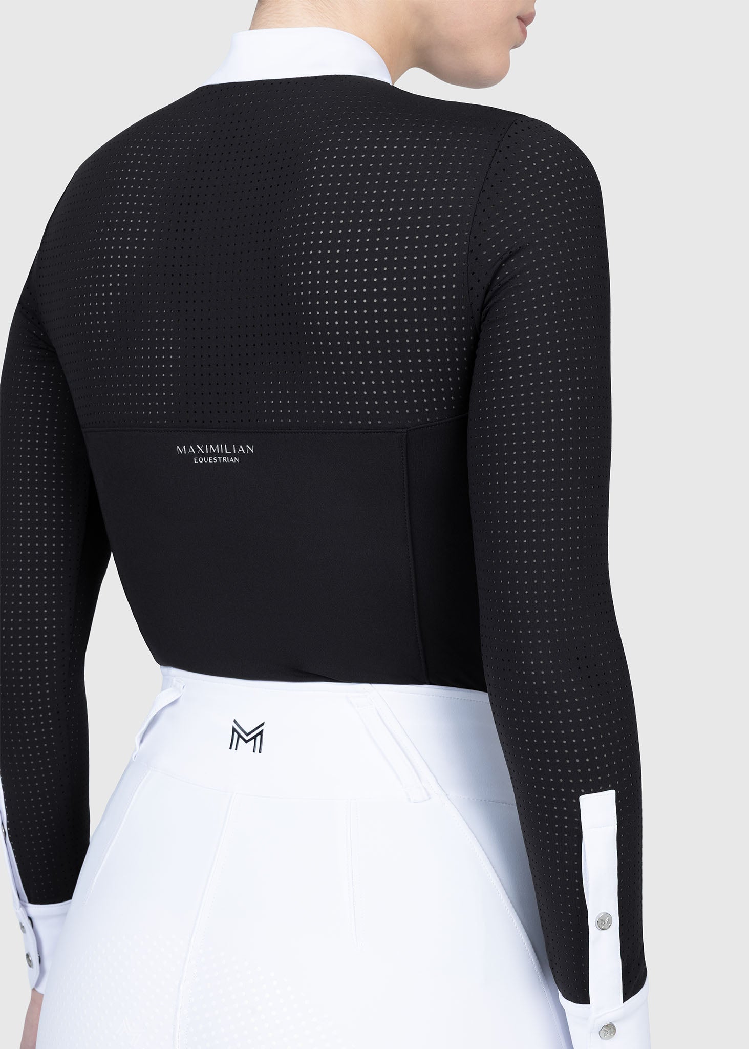 Grace Long Sleeve Show Shirt (Black)