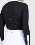 Grace Long Sleeve Show Shirt (Black)