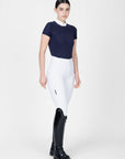Grace Short Sleeve Show Shirt (Navy)