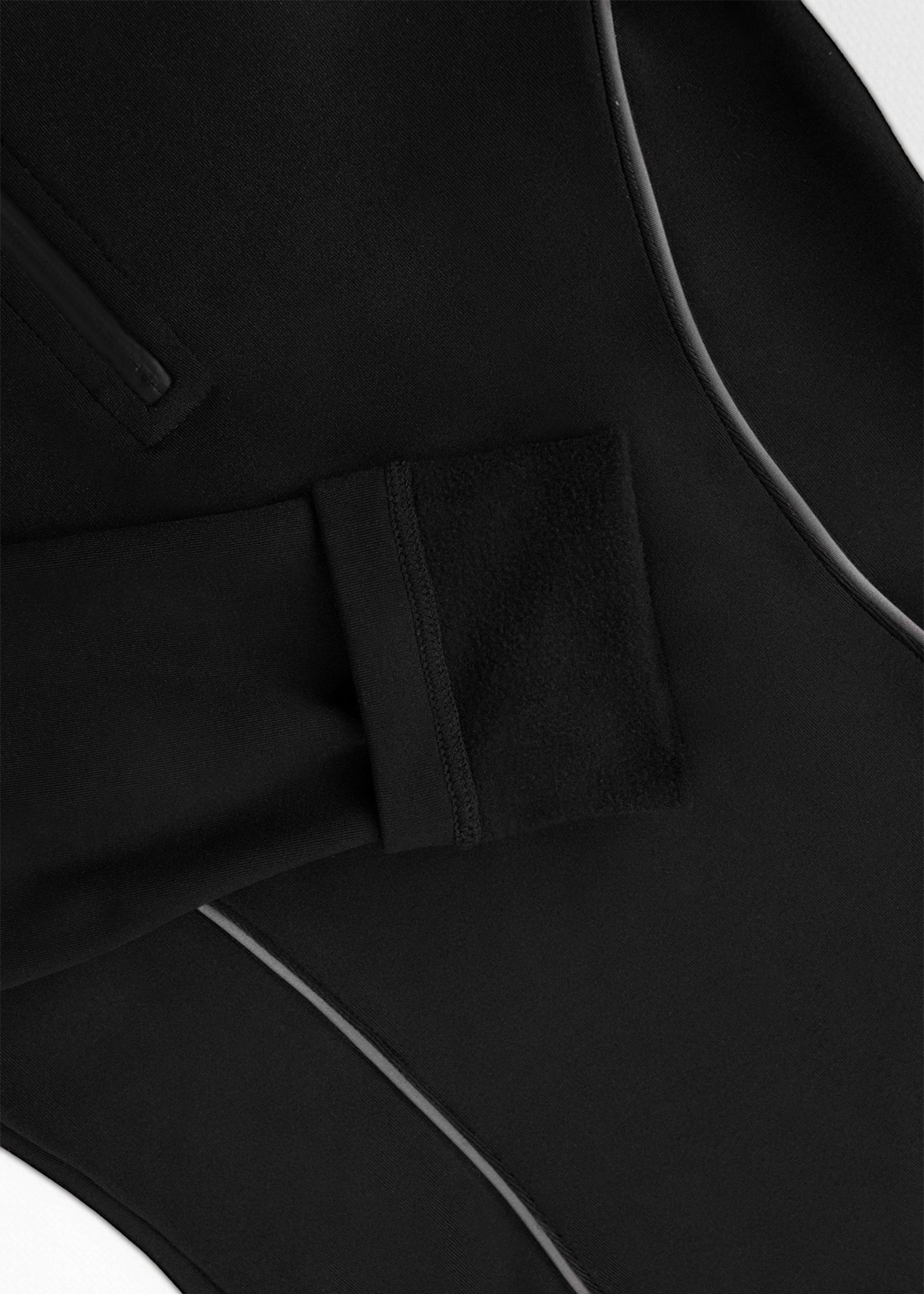 Arctic Fleeced Base Layer - Black