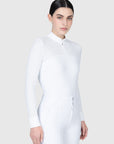 Grace Long Sleeve Show Shirt (White)