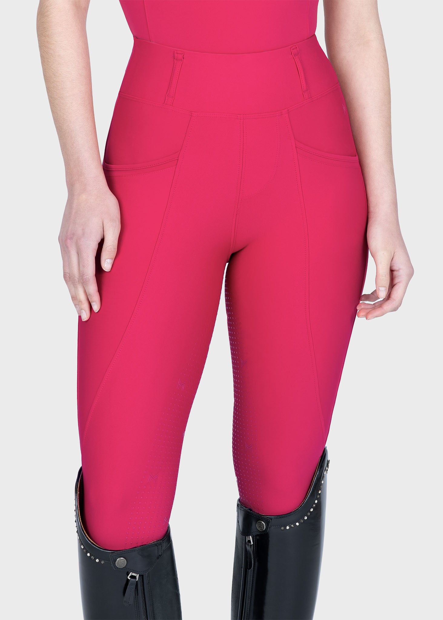 Pro Riding Leggings - Cranberry