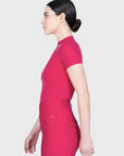 Origin Short Sleeve Base Layer - Cranberry
