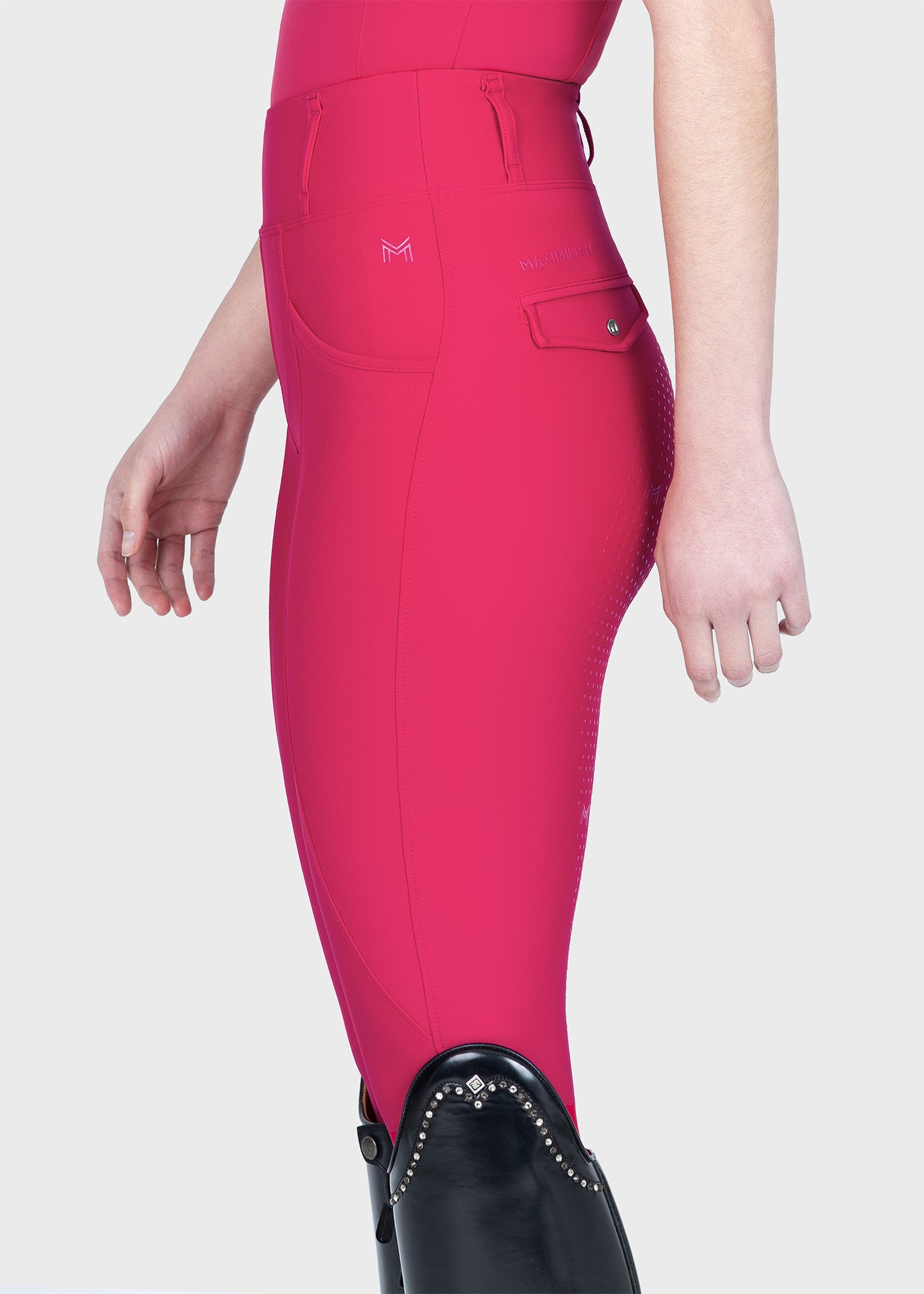 Pro Riding Leggings - Cranberry