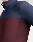 Kent Base Layer - Navy/Burgundy