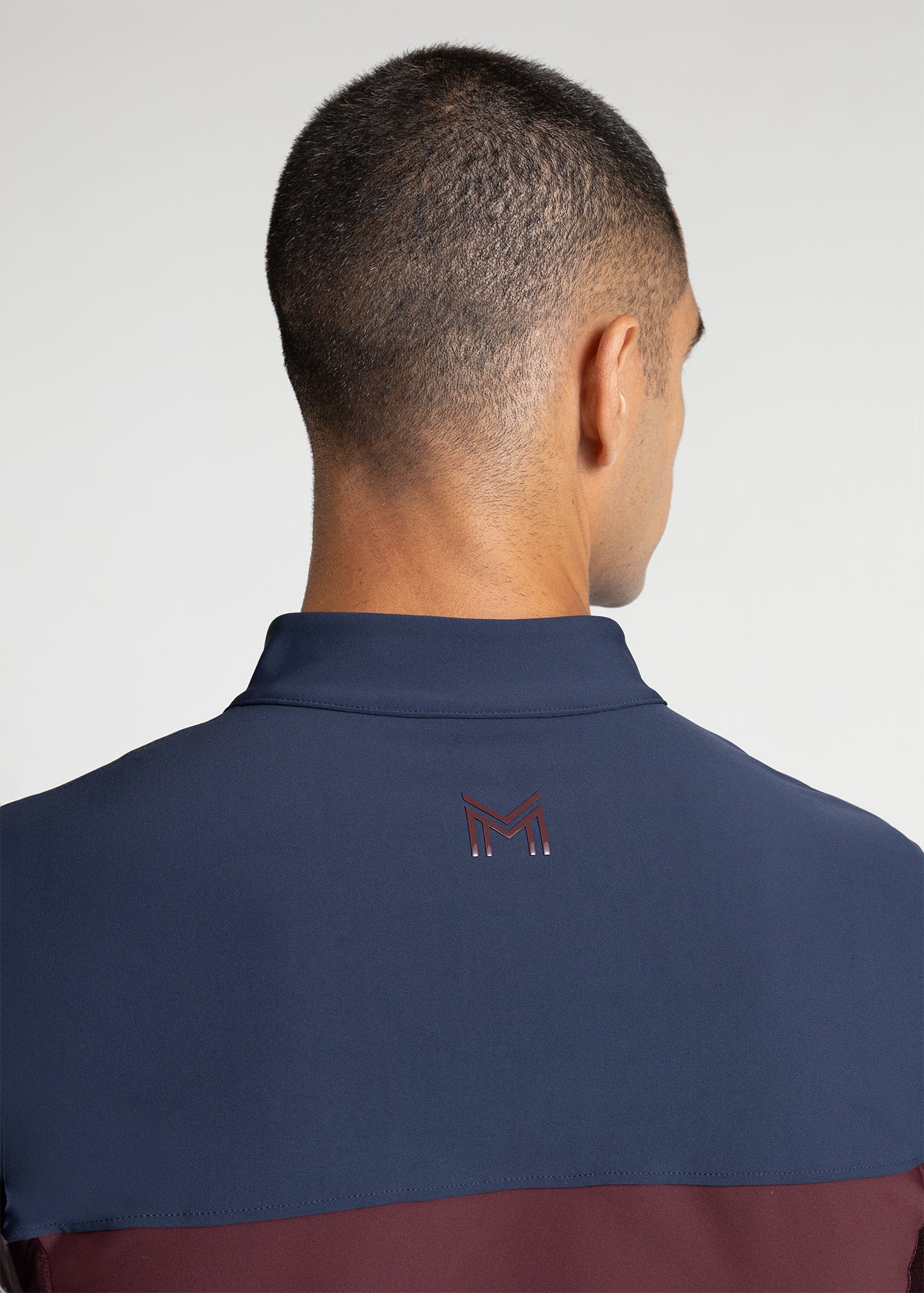 Kent Base Layer - Navy/Burgundy