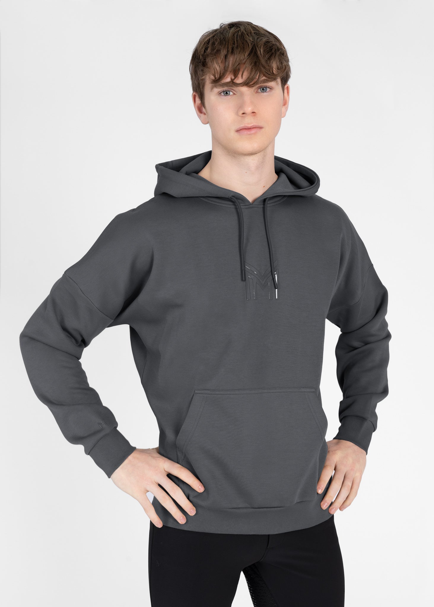 Icon Oversized Hoodie - Graphite