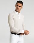 Active Competition Shirt - Long Sleeve (Beige)