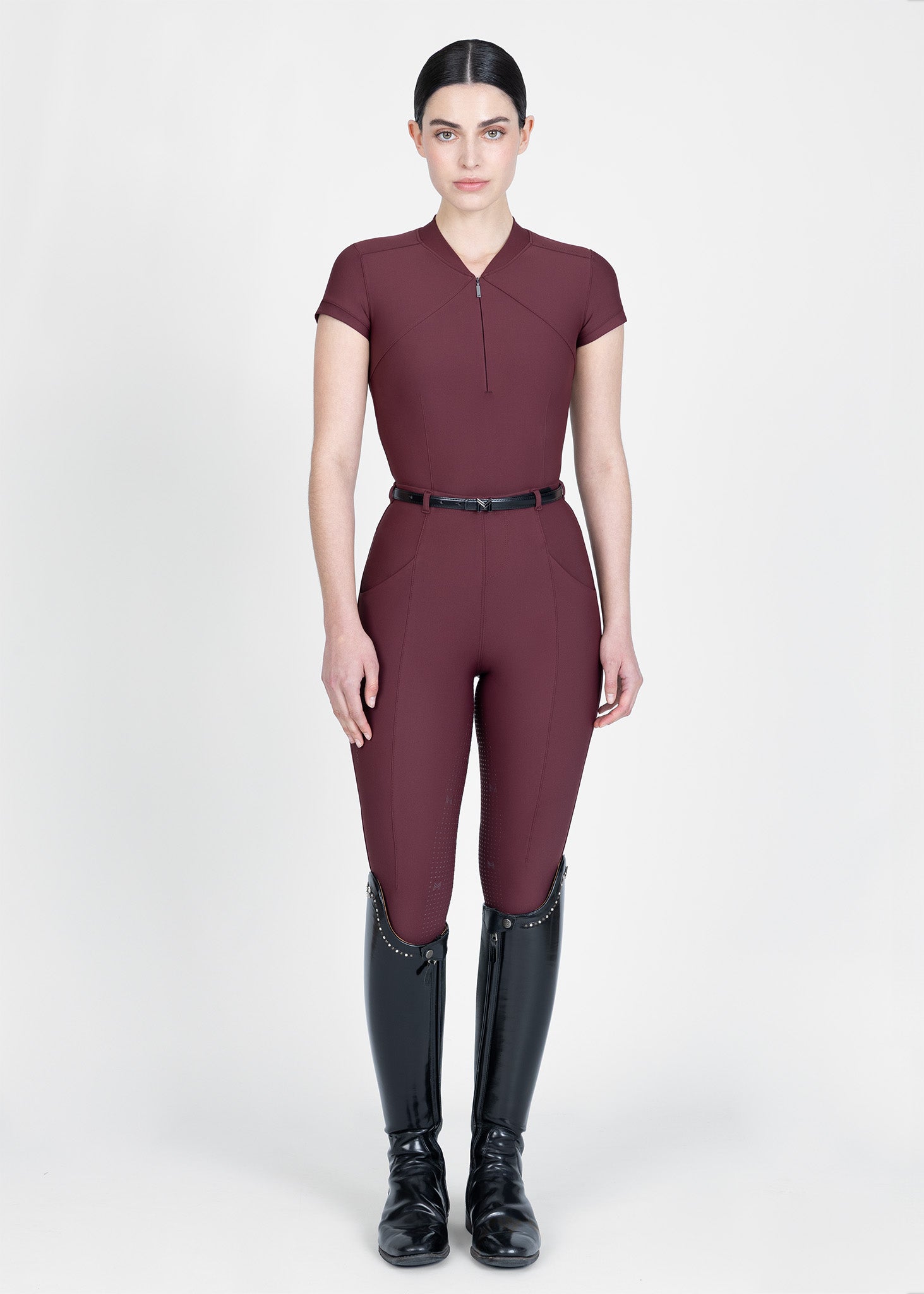Velya Short Sleeve Base Layer - Rosewood