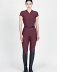 Velya Short Sleeve Base Layer - Rosewood