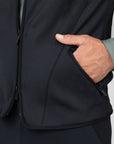 Grid Technical Vest - Black
