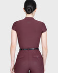 Velya Short Sleeve Base Layer - Rosewood