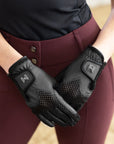 Ava Riding Gloves - Grey/Black