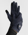 Max Riding Gloves - Navy