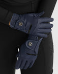 Max Riding Gloves - Navy