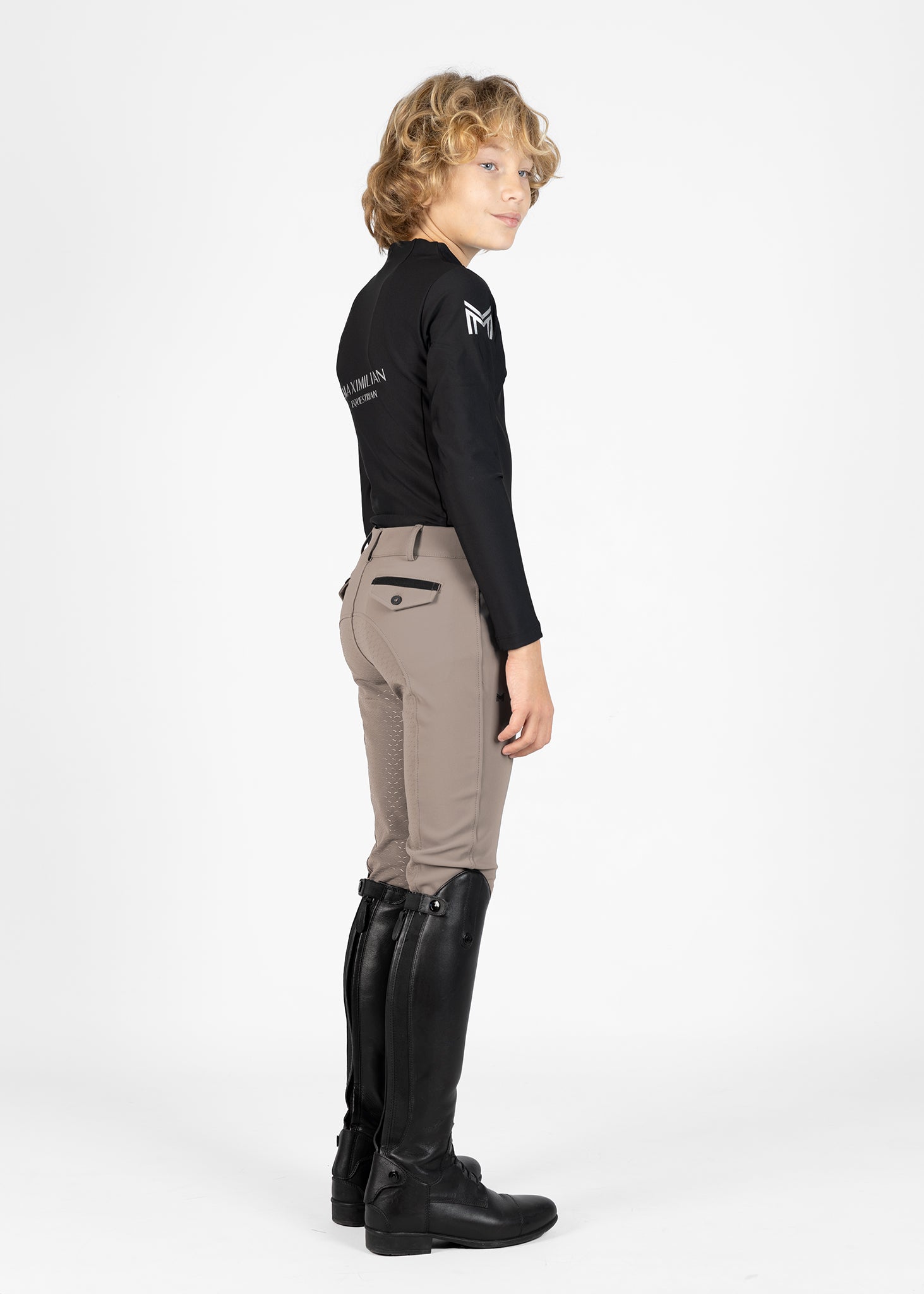 Young Riders - Performance Breeches - Taupe