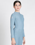 Young Riders - Long Sleeve Base Layer - Coastal Aqua