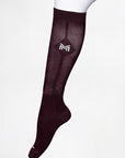 Neo Riding Socks - Burgundy