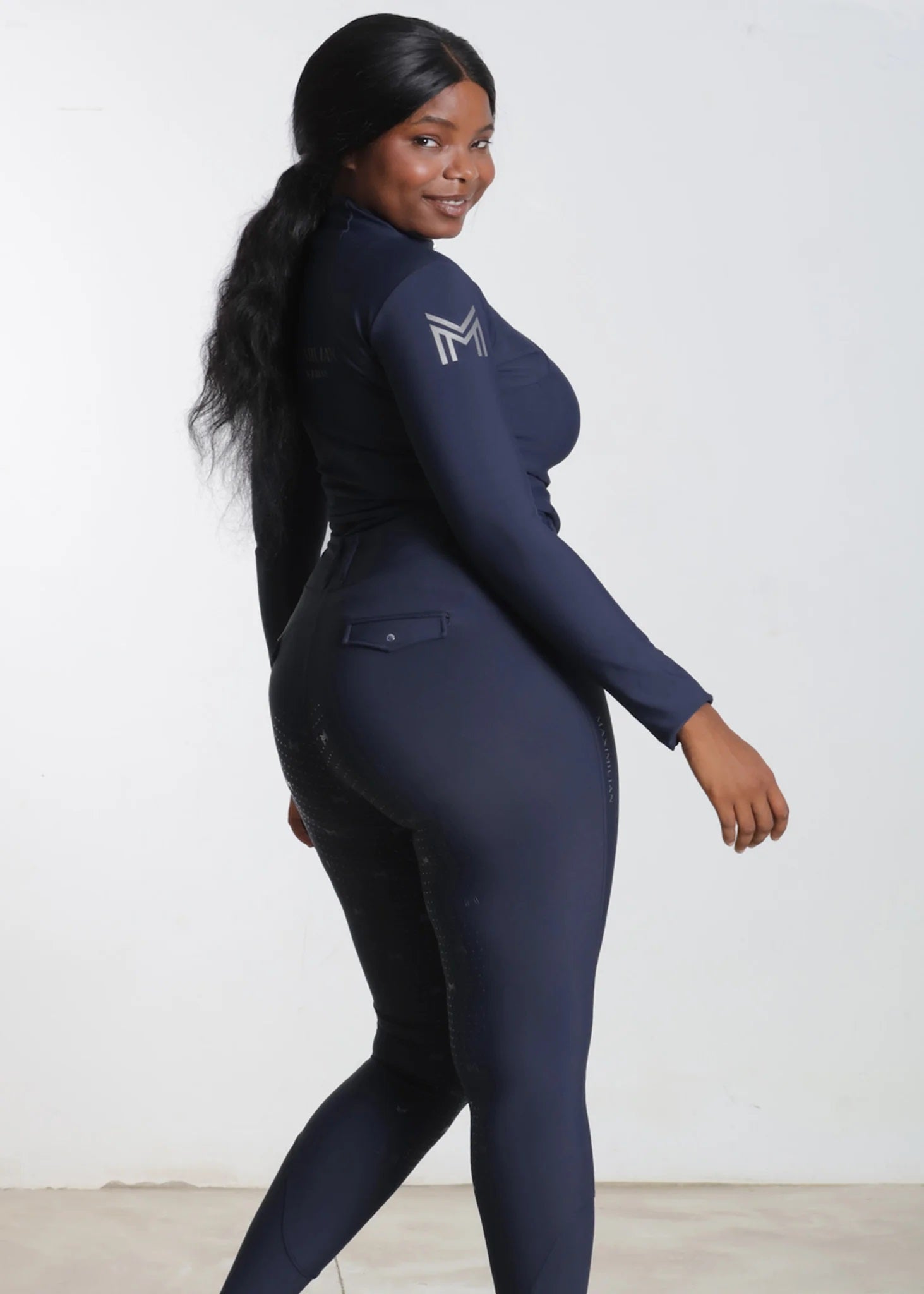 Pro Riding Leggings - Navy