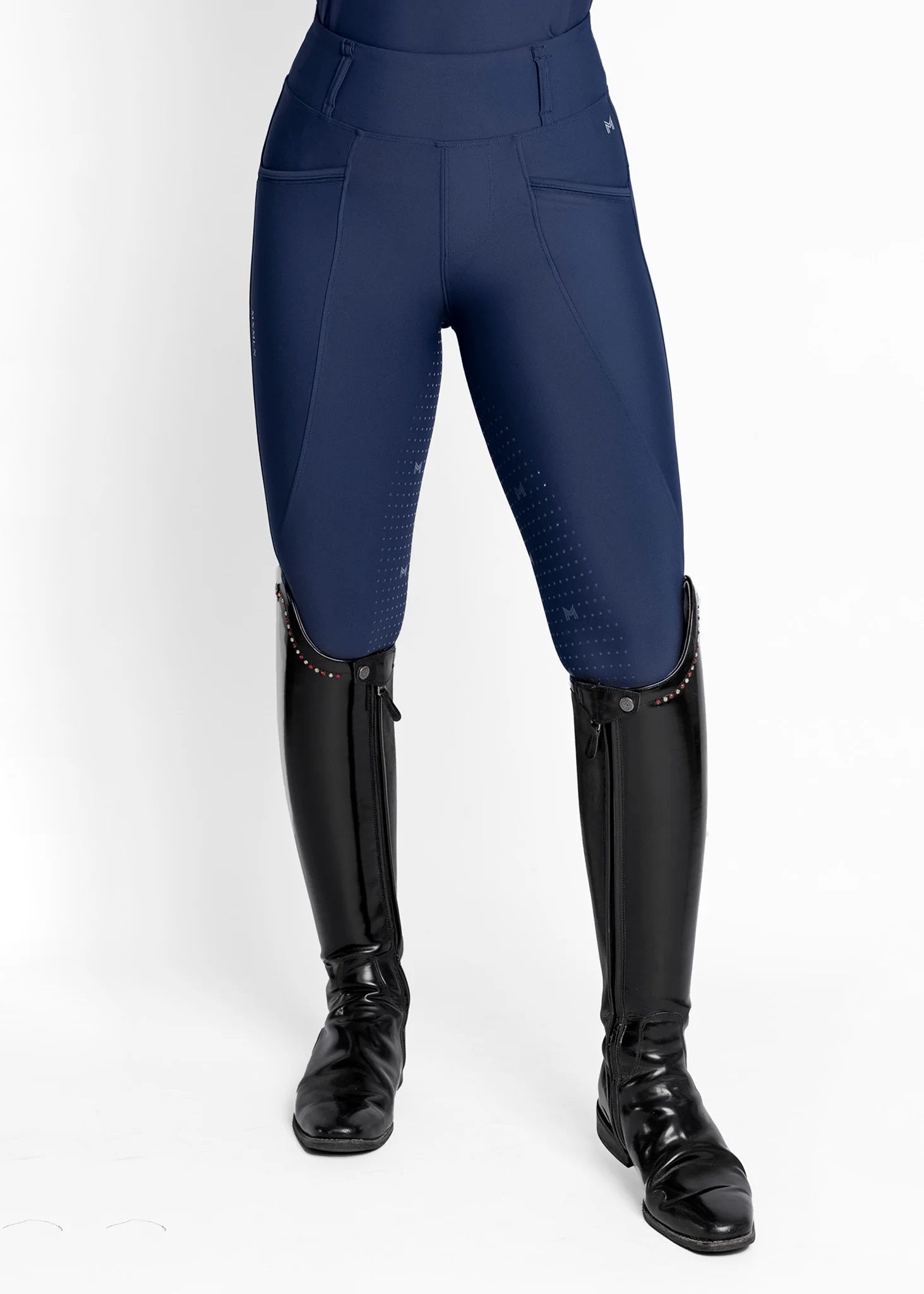 Pro Riding Leggings - Navy