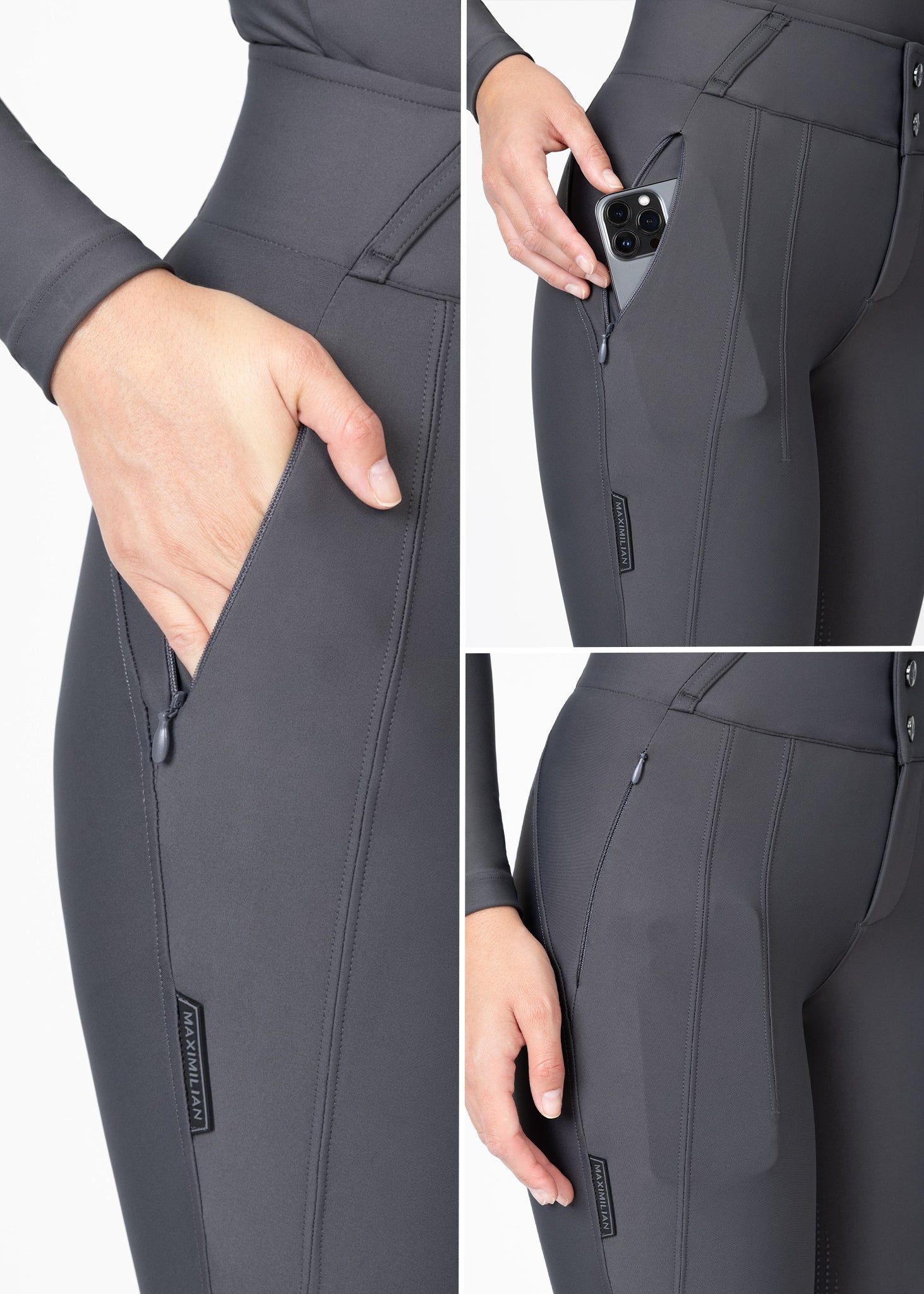 Vision Breeches - Graphite
