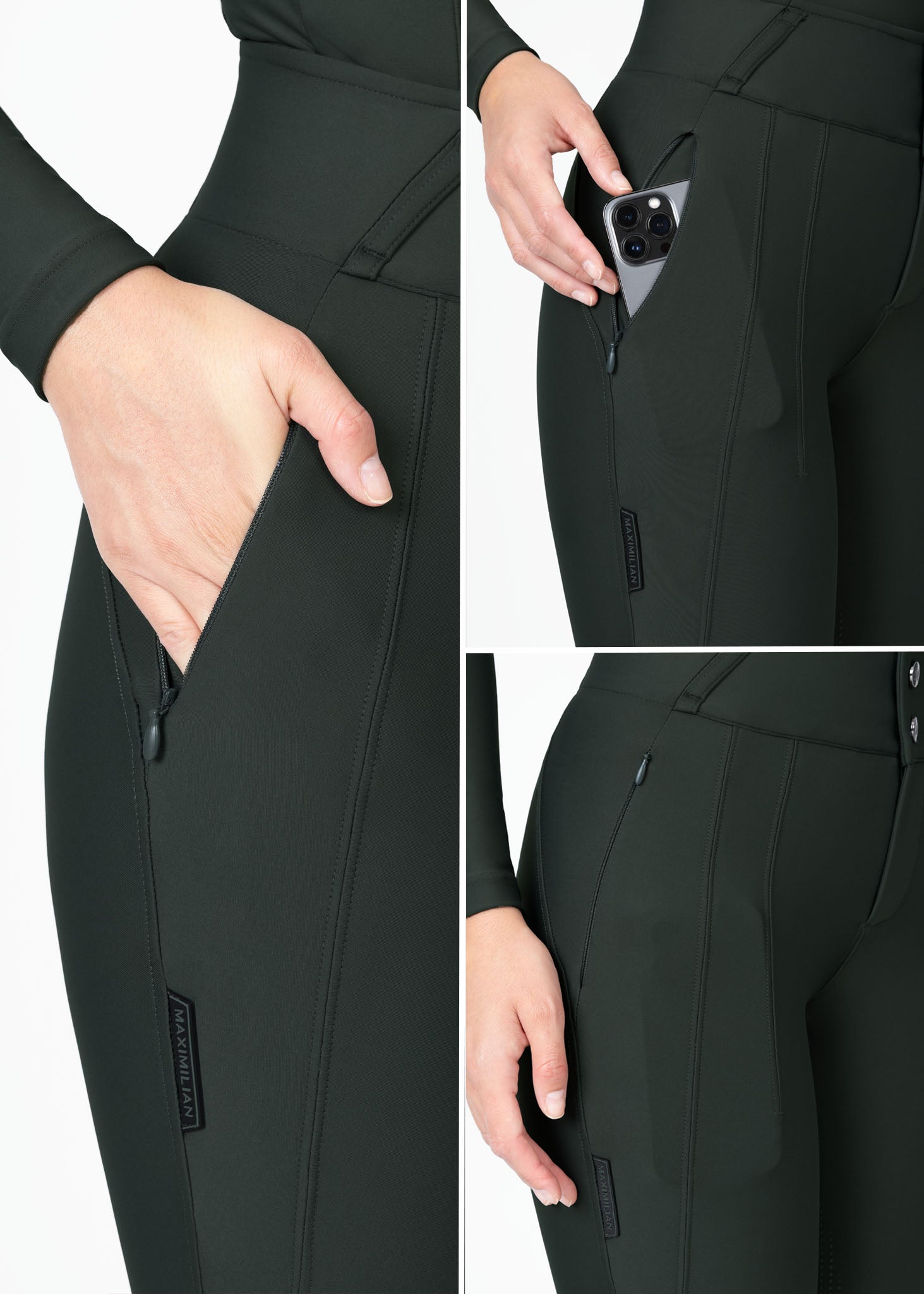 Vision Breeches - Hunter Green