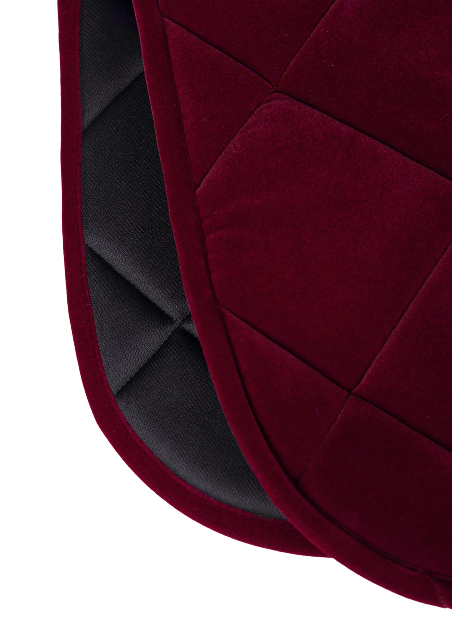 Saddle Pad - Dressage - Velvet (Ruby)