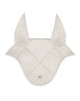 Ear Bonnet - Herringbone (Beige)