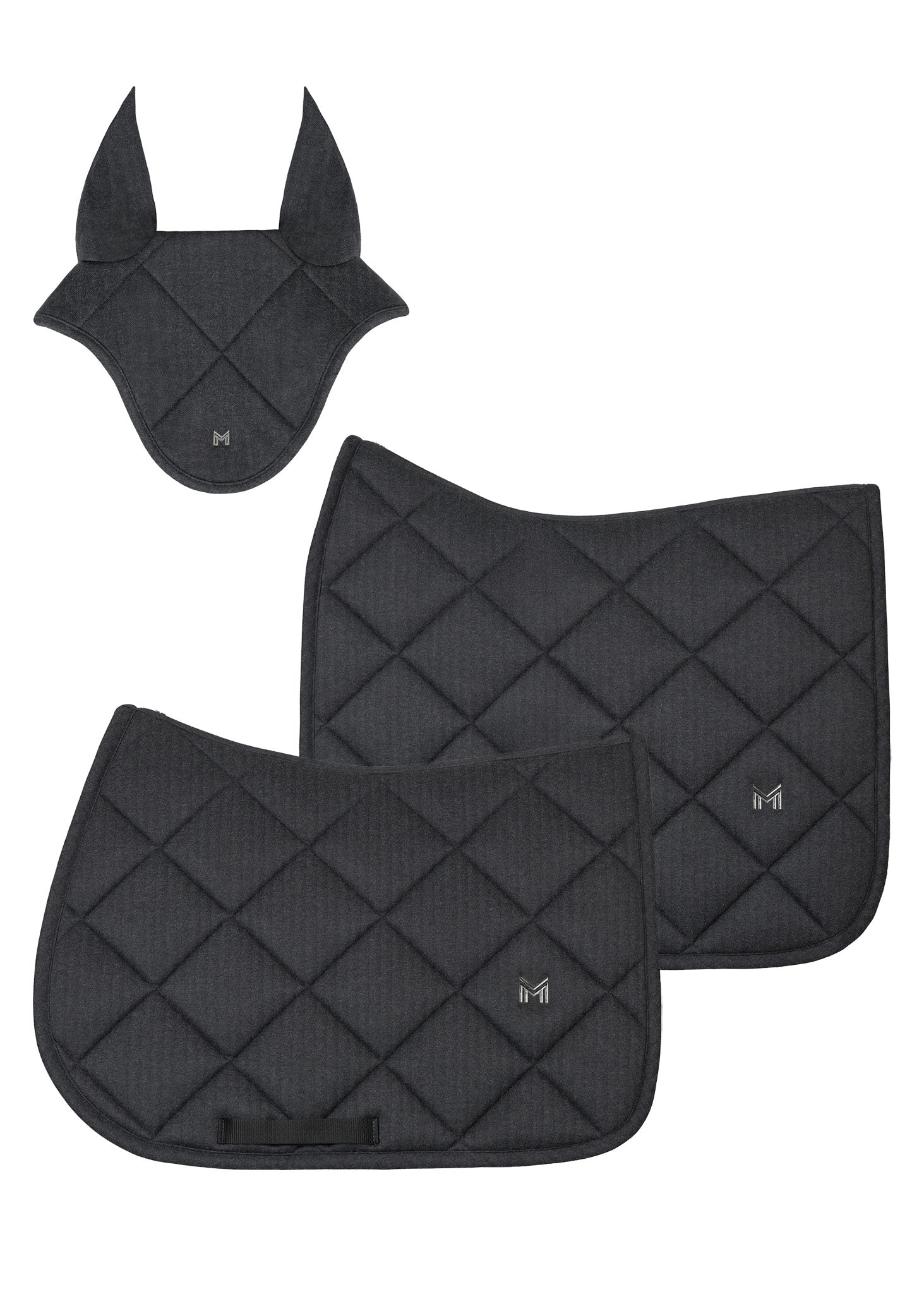 Saddle Pad - Jump - Herringbone (Graphite)