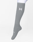 Flag Riding Socks - Titanium