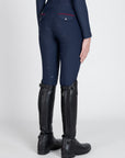 Young Riders - Pro Riding Leggings - Navy/Red