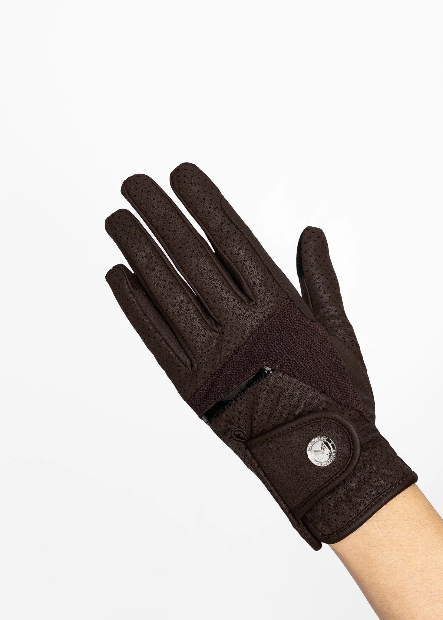 Max Riding Gloves - Chocolate