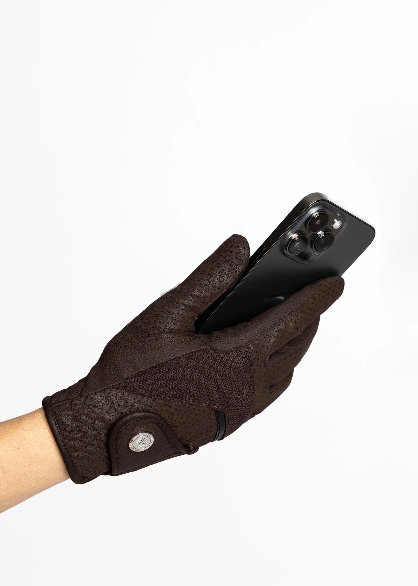 Max Riding Gloves - Chocolate