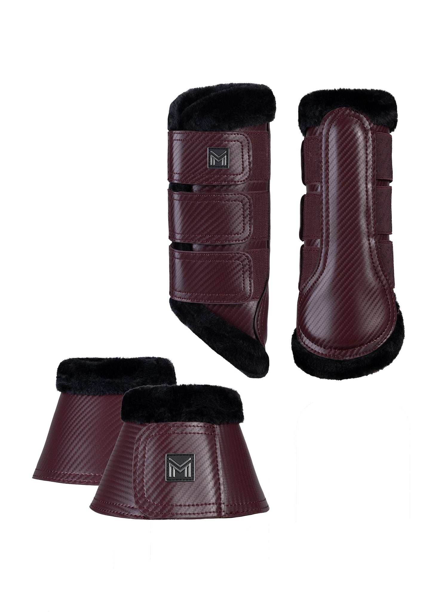 Brushing Boots - Drift (Burgundy)