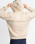 Icon Oversized Hoodie - Beige